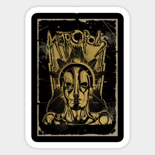 Metropolis, hejk81 Sticker